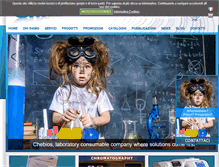 Tablet Screenshot of chebios.it